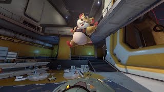 [오버워치] Nyan Wrecking Ball (냥 레…