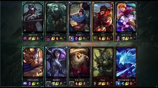 내전 2세트 하이라이트  리그 오브 레전드