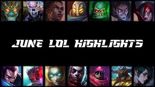 [리그오브레전드] 6월 롤 하이라이트 모음