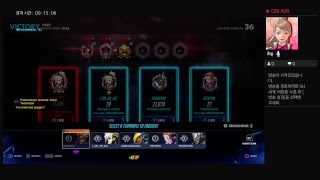 PS4에서 방송오버워치입니다