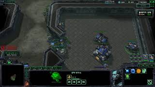 [벽짓살 고행2 노벽 테란] 스타크래프트2 유즈맵1위 벽 짓고 살아남기 리마스터2