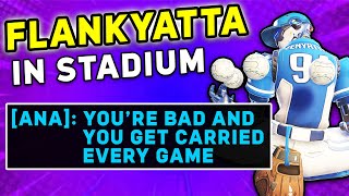 This Ana did NOT like my Flank Zenyatta in Overwatch 2 Stadium