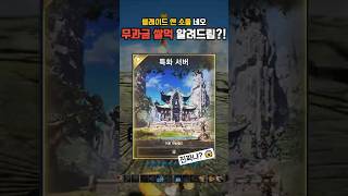 블소네오 신규 금서버 무과금 쌀먹 방법 총정리!