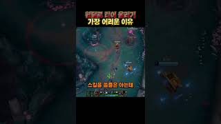 원딜로 티어 올리기 가장 어려운 이유 #롤 #리그오브레…