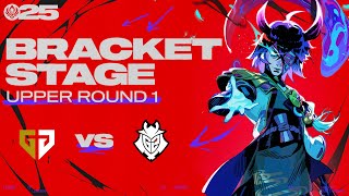 GEN vs G2 | 브래킷 스테이지 1라운드 | MSI 2025