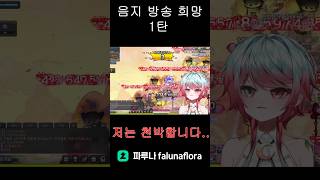 [메이플] 천박한 루나방송 1탄 #shorts #vtu…