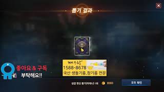 리니지m 폭염속 토요일 변신 카드 및 인형 카드 뽑기 과연 결과는   lineage 天堂m