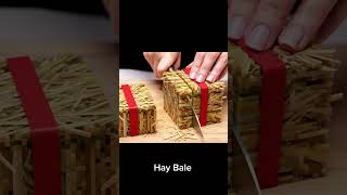 마인크래프트 눈, 얼음, 건초, 책장까지 ✂️ 진짜 칼…