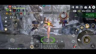 블레이드앤소울 레볼루션 던전:뱀비늘 계곡[영웅] 플레이