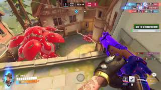 오버워치2) 실버3 딜러 경쟁전 오늘은 골드 갈수 있나?