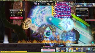 메이플스토리 에반 신규 5차스킬 조디악레이와 함께하는 카퀸 바인드컷