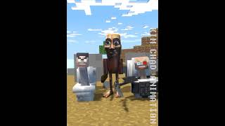 퉁퉁퉁퉁 스키비디  tung tung tung tung skibidi 【마인크래프트 스키비디 토일렛】