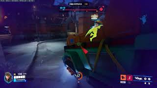 (#669 오버워치2) 게임 던지는 나쁜 탱커!!