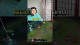 not today akali #reaction #lea…