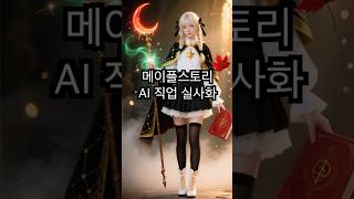 메이플스토리 AI 직업 실사화  #ai  #maplestory  #nexon