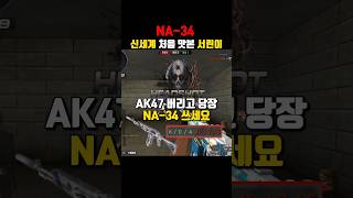 서린이는 NA-34 필수 #서든