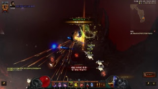 [디아블로3]  악사 궤짝런 - 경험치세트착용하고 만렙찍기