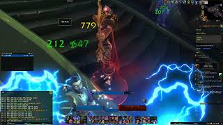 [ 4K UHD ] 월드 오브 워크래프트 내부전쟁 군단 마법사 탑 되살아난 위협의 끝 ( 복술 클리어 완료 ) 탑 도장 깨기