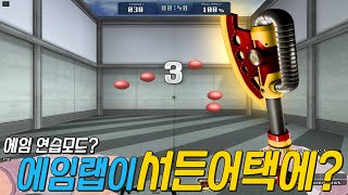 [서든어택] 에임랩이 서든어택에? 에임 스쿨 나왔다! 나이는 못 속이나 봐 저감도 아재의 에임!