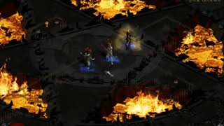 디아블로2 재벌아마 나이트메어 디아잡기 가단게임