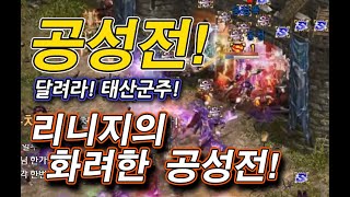 공성전 7152018 내가 기준이다 적들의 중심에 선 태산군주 다 뚫어버려 리니지 태산군주 泰山君主 Lineage Castle Siege