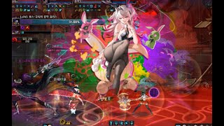 던전앤파이터 이내 황혼전 레이드 헤딩팟 클리어 세라핌(버퍼)시점