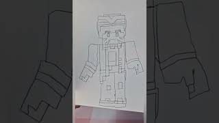 의뢰받고 그린 마인크래프트 그림