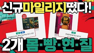 신규 마일리지 이번꺼는 초대박 혜자 아닌가?? 꼭보세요…