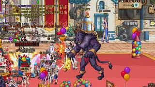 던파 캐릭터 확대 코스튬 중첩