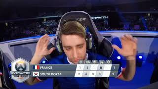 오버워치 월드컵 4강 플레이오프 4set 한국 vs 프랑스