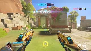 오버워치 리케 트레이서 맞트레 압도하기