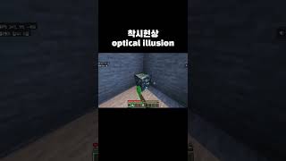 optical illusion 마인크래프트 착시현상