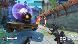 (#672 오버워치2) 모이라에게 정치하는 프레야