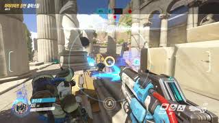 오버워치 솔져 플레이 하이라이트 무한궁 대전 뭉쳤을땐 총질과 나선 로켓이지