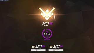 오버워치 Ignite 처음으로 4400점대에 도달