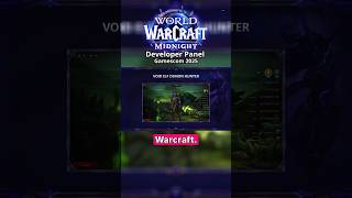 Void Elf Demon Hunters Confirmed in WoW Midnight | Gamescom 2025 Reveal | #worldofwarcraft #shorts