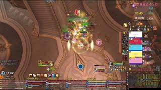 WOW 와우 내부 전쟁 시즌 3 왕왕왕 초보 힐러 쐐기 (신사 / 복술)