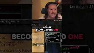 slowest 1hander in classic wow…