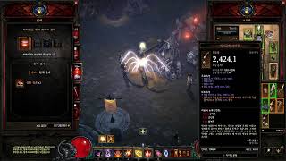 [디아블로3 28시즌]앜 다시 렙업중..