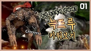 누가 늑드루 약하데?? 늑드루 키워보기 디아블로2레저렉…