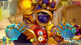 [오버워치 2 빠른대전] 아누비스의 왕좌 젠야타 - 요즘 겜을 못해서 올릴게 없다...