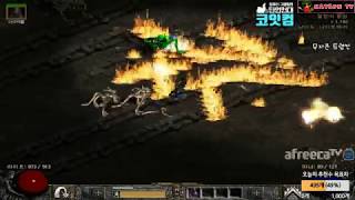 NATEON 디아블로2 무자본 트랩씬 22기 래더 14  Diablo2