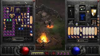 [디아블로2레저렉션]래더 화염소서 Live (월) 좌충…