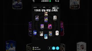 100조대 성능 레알 마드리드 스쿼드 #fconline…