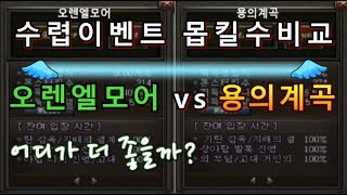 폭군 총상금 천만원 수렵이벤트 오렌과용계 몹킬수비교  리니지 Ω Lineage