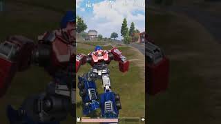 배틀그라운드  옵티머스 프라임  변신 모드 챠량 모드 공격모드 가능)