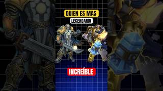 ¿Quién es más legendarios en World of Warcraft? Tirion vs Uther ⚔️ #viral #worldofwarcraft
