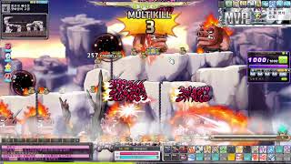 메이플스토리 180717 유니온 SS카드 도전용 히어로 육성 KMS Lv 190 Hero SS walkthrough