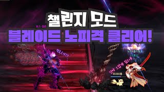 [던전앤파이터] 흉몽 챌린지 블레이드 노피격 96만점