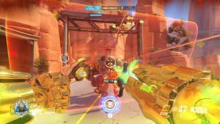 오버워치 낮은 티어에선 핵이 없다구요